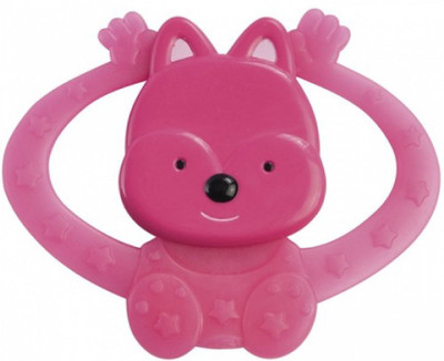 

Lilsoft ANIMAL TEETHER RATTLE PINK Rattle(Pink)