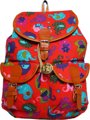 

Fashion Knockout Fashionable College Pithu Bag/Backpack 5 L Backpack(Red)