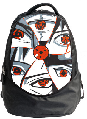 

ComicSense ComicSense.xyz Naruto Mangekyou Sharingan Laptop and Bag Waterproof Backpack(Black, 35 L)