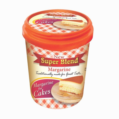 

TSR International New Super Blend Margarine for Cakes, Muffins, Bread, Bun and Brownies Meringue Paste(500 ml)