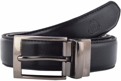 

Ismart Men Formal Black Texas Leatherite Belt
