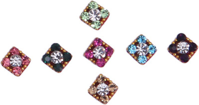 Sunaina New Love Collection SQUARE FOREHEAD Multicolor Bindis(FANCY BINDI)