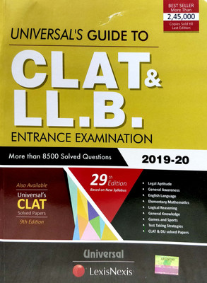 Guide to Clat & Ll.B. Entrance Examination 2019-20(English, Paperback, unknown)