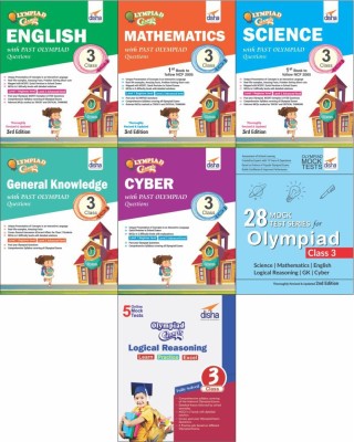 Olympiad Champs Science, Mathematics, English, Logical Reasoning, Cyber & Gk Class 3 with 28 Mock Tests(English, Paperback, unknown)