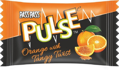 

PULSE PASS PASS ORANGE WITH TANGY TWIST ORANGE, SPICE Candy