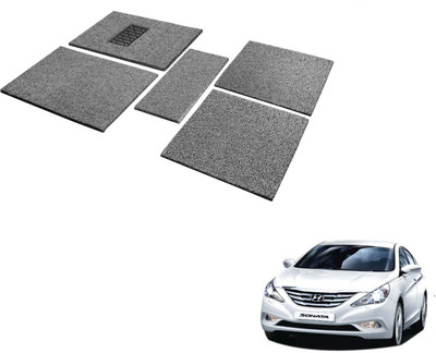 MOCKHE Rubber, EVA Standard Mat For  Hyundai Sonata(Black, Grey)