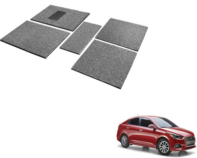 MOCKHE Rubber, EVA Standard Mat For  Hyundai Verna(Grey)