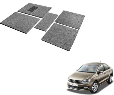MOCKHE Rubber, EVA Standard Mat For  Volkswagen Vento(Black, Grey)