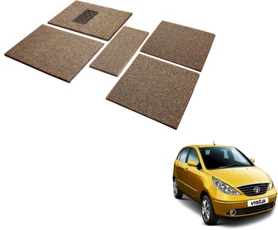 MOCKHE Rubber, EVA Standard Mat For  Tata Indica Vista(Beige)