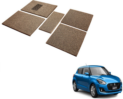 MOCKHE Rubber, EVA Standard Mat For  Maruti Suzuki New Swift(Black, Beige)