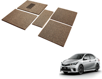 MOCKHE Rubber, EVA Standard Mat For  Toyota Corolla Altis(Beige)