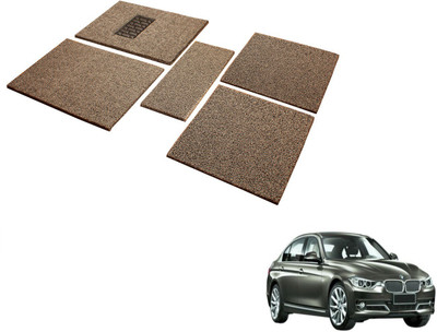 MOCKHE Rubber, EVA Standard Mat For  BMW 3 Series(Black, Beige)