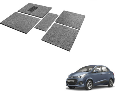 MOCKHE Rubber, EVA Standard Mat For  Hyundai Xcent(Grey)