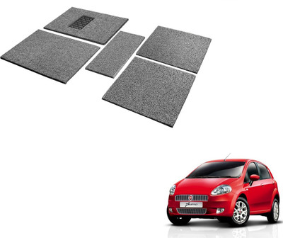 MOCKHE EVA, Rubber Standard Mat For  Fiat Punto(Grey)