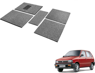 MOCKHE Rubber, EVA Standard Mat For  Maruti Suzuki 800(Grey)