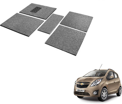 MOCKHE Rubber, EVA Standard Mat For  Chevrolet Beat(Black, Grey)