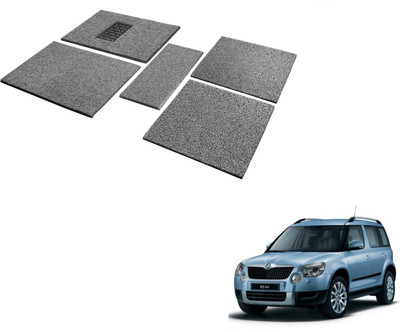 MOCKHE Rubber, EVA Standard Mat For  Skoda Yeti(Black, Grey)