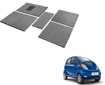 MOCKHE Rubber, EVA Standard Mat For  Tata Nano(Black, Grey)