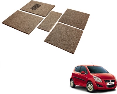 MOCKHE Rubber, EVA Standard Mat For  Maruti Suzuki Ritz(Black, Beige)