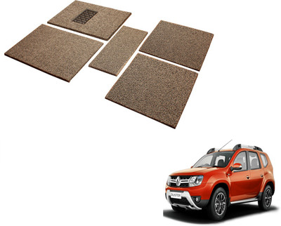 MOCKHE Rubber, EVA Standard Mat For  Renault Duster(Black, Beige)