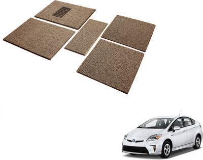 MOCKHE Rubber, EVA Standard Mat For  Toyota Prius(Black, Beige)