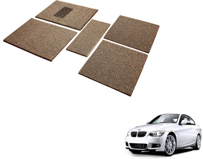 MOCKHE Rubber, EVA Standard Mat For  BMW 320D(Black, Beige)