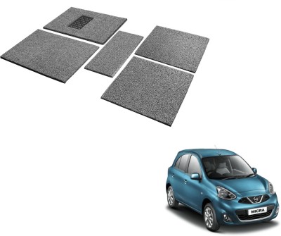 MOCKHE Rubber, EVA Standard Mat For  Nissan Micra(Black, Grey)