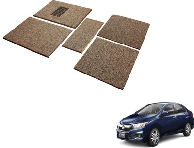 MOCKHE Rubber, EVA Standard Mat For  Honda New City(Beige)
