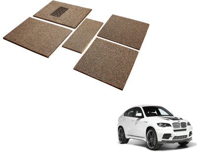 MOCKHE Rubber, EVA Standard Mat For  BMW X6(Black, Beige)