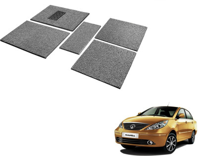 MOCKHE Rubber, EVA Standard Mat For  Tata Manza(Grey)