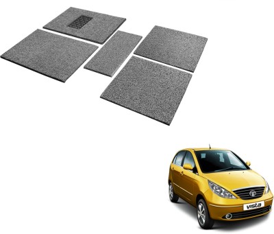 MOCKHE Rubber, EVA Standard Mat For  Tata Indica Vista(Black, Grey)