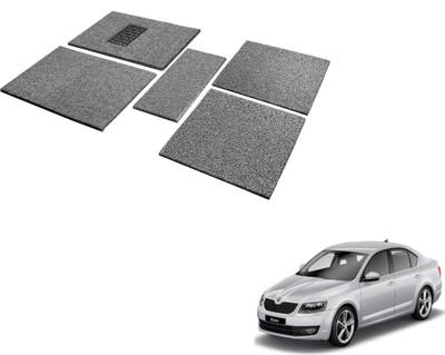 MOCKHE Rubber, EVA Standard Mat For  Skoda Octavia(Black, Grey)