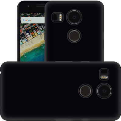 Case Creation Back Cover for LG Nexus 5X(H791)(Dark Black, Dual Protection, Rubber) Flipkart