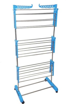 LAKSHAY Steel Floor Cloth Dryer Stand SINGLE LEYAR-777(3 Tier)