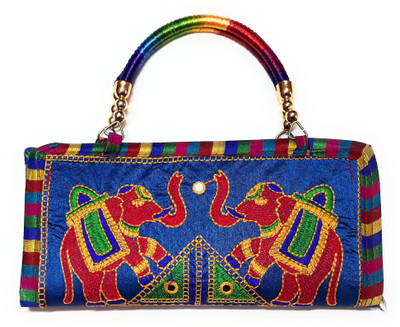 

Unique Fashion Casual, Party Blue, Multicolor Clutch