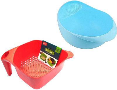 MotoPanda Colander(Multicolor Pack of 2)