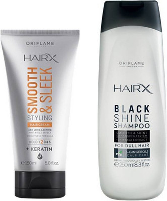 

Oriflame Sweden COMBO - BLACK SHINE SHAMPOO & SLEEK CREAM(Set of 2)