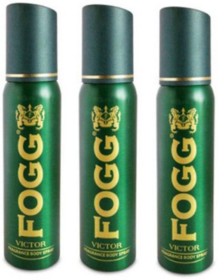 

Fogg COMBO PACK OF 3 VICTOR Perfume Body Spray - For Men & Women(360 ml, Pack of 3)
