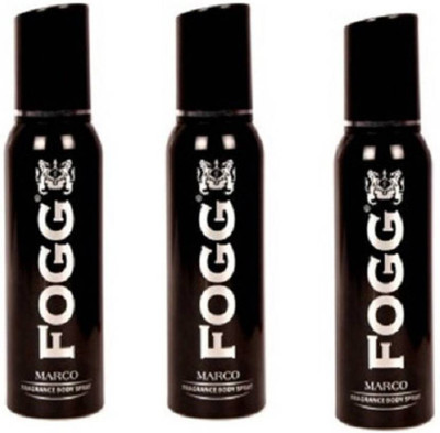 

Fogg MARCO Perfume Body Spray - For Men & Women(360 ml, Pack of 3)