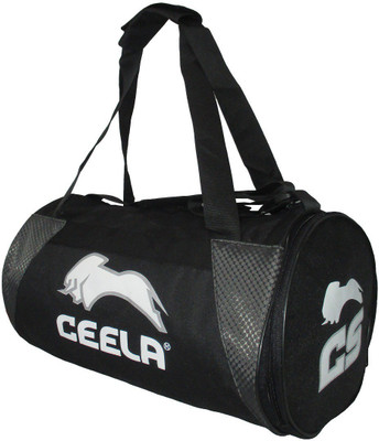 

Ceela Sports with Shoes Compartment Gym Bag(Black)