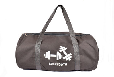 

Bucktooth Multipurpose Large Gym/Travel/Duffel Bag Gym Bag (Grey) Gym Bag(Grey)