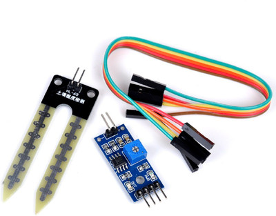 

Robocraze Soil Moisture Sensor Module, DC 5V for Arduino and Other MCU Electronic Components Electronic Hobby Kit