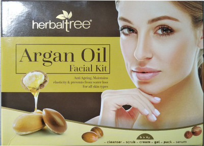 

HERBAL TREE AGRAN OIL FACIAL KIT ANTI AGEING MAINTAINS ELASTICITY & PREVENTS FROM WATER LOSS 430 g