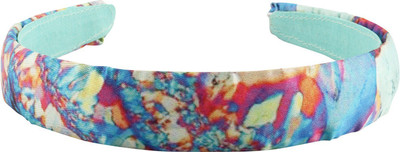 

Puneet Gupta Trippy Art Blue Women's Hairband With Digital Print Hair Band(Blue)