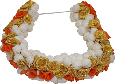 

Fully Karva Chauth Day Special Hair Gajra Hair Accessories For Women, Multicolor Bun(Multicolor)