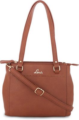 

Lavie Women Evening/Party, Formal Brown Leatherette Hand-held Bag