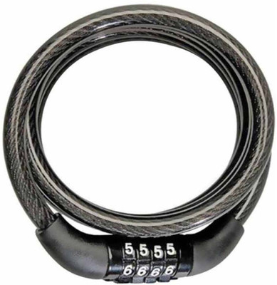 BRPEARl Heavy Duty Multi-Purpose Plastic combination Lock for Helmet (Pack Of 1) BNL25082018302 Cable Lock(Multicolor)
