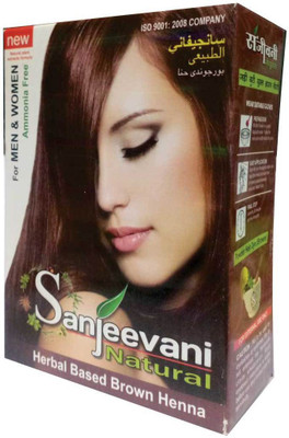 

SANJEEVANI NATURAL Herbal Based Brown Heena(60 g)