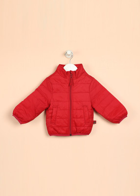 

United Colors of Benetton Full Sleeve Solid Baby Boys Jacket, 281