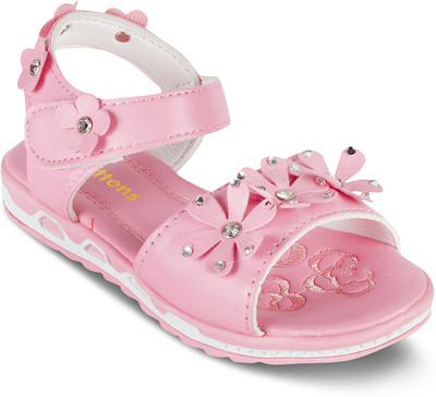 

KITTENS Girls Velcro Flats(Pink